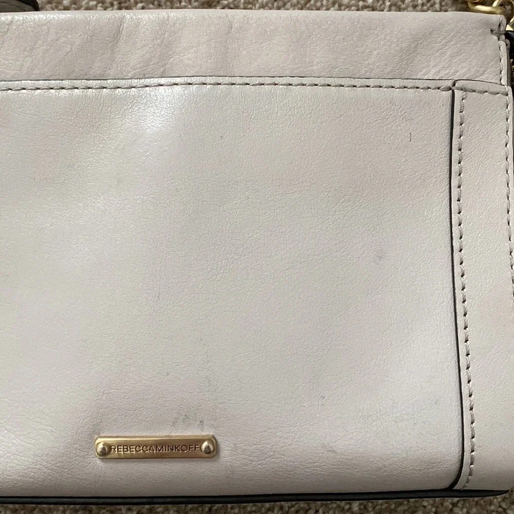 Rebecca Minkoff gold chain crossbody purse - Picture 2 of 5